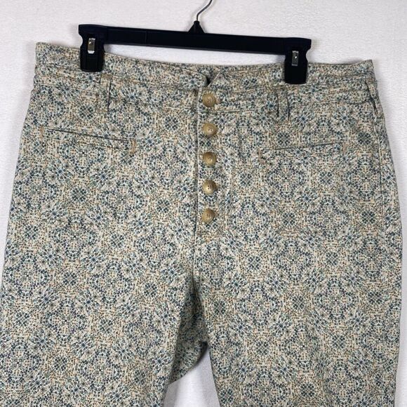 Pilcro and the Letterpress by Anthropologie High-Rise Slim Button Fly Pants S-32 - Picture 7 of 12